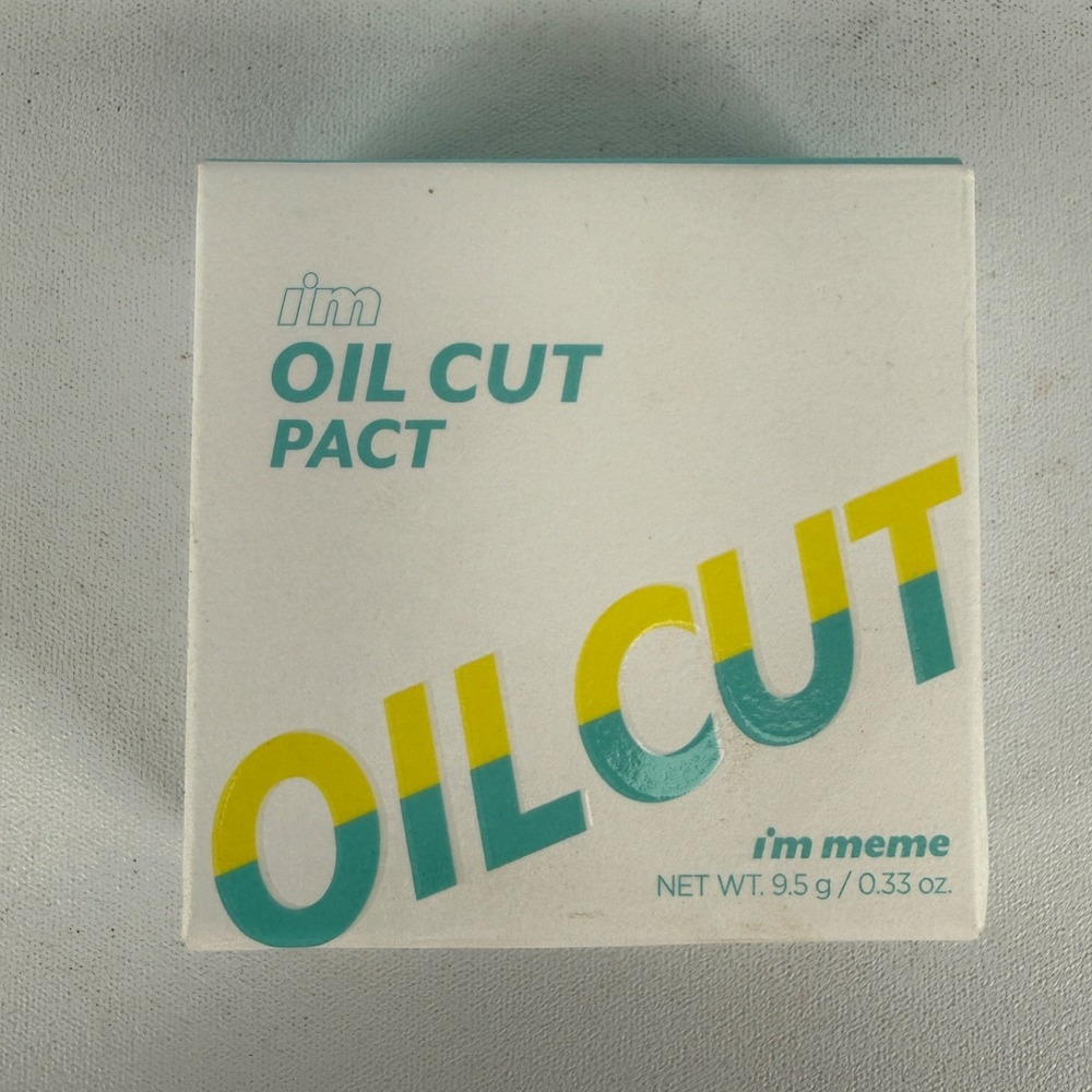[I'M‎ MEME] I'm Oil Cut Pact 001 Skin Mattifying, Pressed Face Powder 9.5g